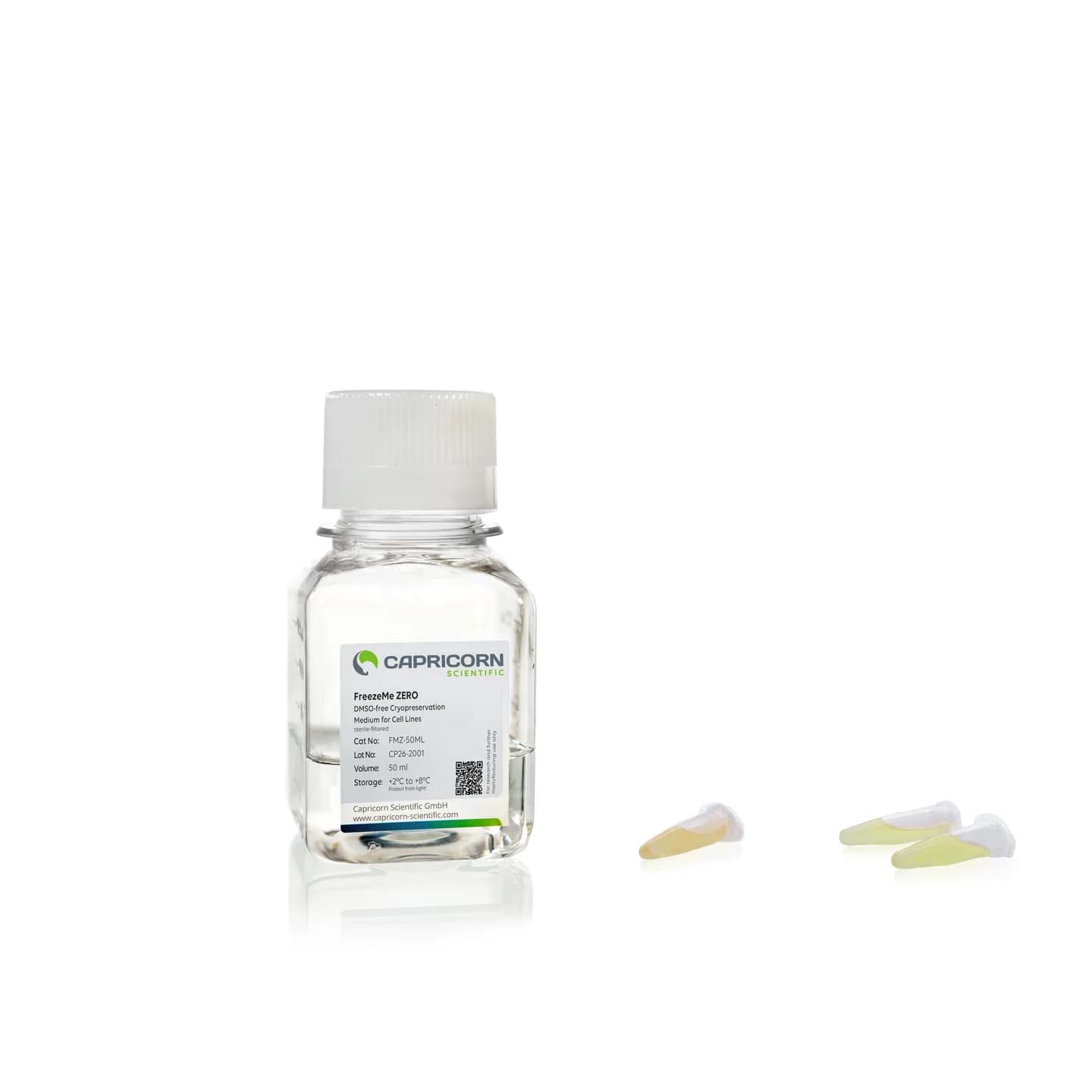 Picture of FreezeMe ZERO, DMSO-free Cryopreservation Medium for Cell Lines - 50 ml